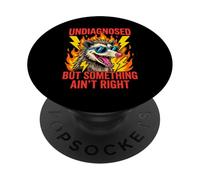 Undiagnosed But Something Ain't Right Chaos Opossum PopSockets Adhesive PopGrip