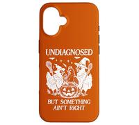 Undiagnosed But Something Aint Right Chicken Funny Halloween Case for iPhone 16