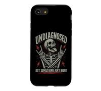 Undiagnosed But Something Ain't Right Crazy Skeleton Case for iPhone SE (2020) / 7/8