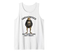 Undiagnosed But Something Ain't Right Frog Skull Tank Top
