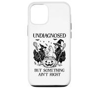 Undiagnosed But Something Aint Right Funny Chicken Halloween Case for iPhone 12/12 Pro