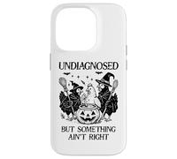 Undiagnosed But Something Aint Right Funny Chicken Halloween Case for iPhone 14 Pro