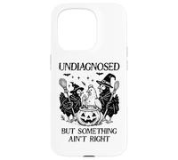 Undiagnosed But Something Aint Right Funny Chicken Halloween Case for iPhone 15 Pro