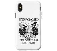 Undiagnosed But Something Aint Right Funny Chicken Halloween Case for iPhone X/XS