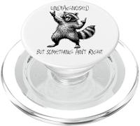 Undiagnosed But Something Ain't Right Funny Raccoon Feral PopSockets PopGrip for MagSafe