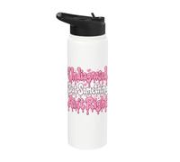 Undiagnosed But Something Ain't Right Neurodivergent Power Stainless Steel Insulated Water Bottle