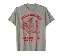 Undiagnosed But Something Ain't Right Raccoon Chicken T-Shirt