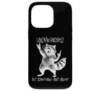 Undiagnosed But Something Ain't Right Raccoon Feral Funny Case for iPhone 13 Pro