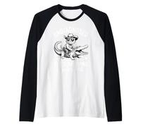 Undiagnosed But Something Ain't Right Raglan Baseball Tee
