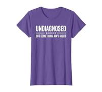 Undiagnosed But Something Ain't Right Retro Vintage T-Shirt