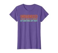 Undiagnosed But Something Ain't Right Retro Vintage T-Shirt