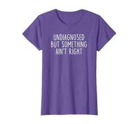 Undiagnosed But Something Ain't Right Retro Vintage T-Shirt