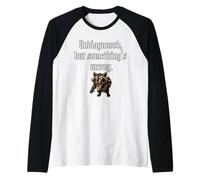 Undiagnosed But Somethings Wrong-Funny Raglan Baseball Tee