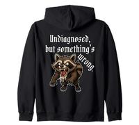Undiagnosed But Somethings Wrong Zip Hoodie