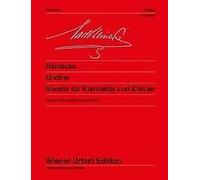 Undine Sonata op. 167 clarinet and piano Carl Reinecke Wiener Urt