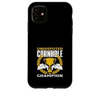 Undisputed Cornhole Champion Player Enthusiast Case for iPhone 11