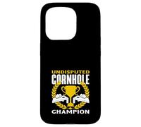 Undisputed Cornhole Champion Player Enthusiast Case for iPhone 15 Pro