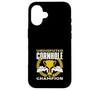 Undisputed Cornhole Champion Player Enthusiast Case for iPhone 16