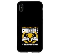 Undisputed Cornhole Champion Player Enthusiast Case for iPhone XS Max