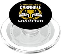 Undisputed Cornhole Champion Player Enthusiast PopSockets PopGrip for MagSafe