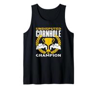 Undisputed Cornhole Champion Player Enthusiast Tank Top