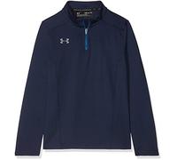 UNDKU|#Under Armour Kids Y Challenger II Midlayer Long-sleeve Shirt - Midnight Navy/ Moroccan Blue/ Graphite (412), YLG