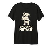 Undoing Mistakes Dog Computer Humor Premium T-Shirt