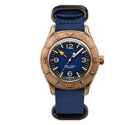 Undone Basecamp Bronze Blue Automatic Fabric Army Vintage Unisex Watch