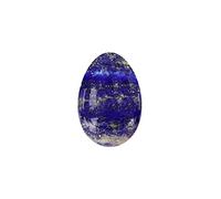 Undrilled Yoni Egg Natural Stone Jade Egg for Kegel Exercise Rose Quartz Yoni Egg,Lapis Lazuli,45x30mm