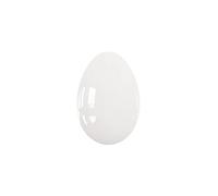 Undrilled Yoni Egg Natural Stone Jade Egg for Kegel Exercise Rose Quartz Yoni Egg,White Jade,40x25mm