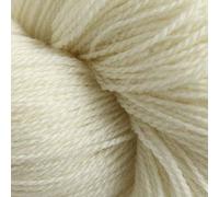 Undyed Superwash Merino Lace Knitting Yarn - 100g Twisted Hank