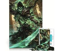 Undying Guardian Adults 1000 Pieces Puzzle Mental Fun Game Advanced Laser Cutting Tech Amusing Challenge for Waiting Time (38x26cm)