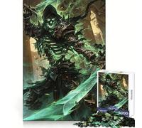Undying Guardian Jigsaw Puzzles for Adults1000 Piece Mind Training Cozy Downtime Laser Cut Joyful Xmas (38x52cm)