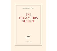 Une transaction secrète: Lectures de poésie
