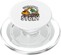 Unearth A Story Dinosaur Summer Library Reading 2026 PopSockets PopGrip for MagSafe