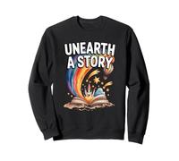 Unearth A Story Rainbow Treasure Book summer reading 2026 Sweatshirt