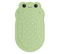 UNEEDE Non Slip Bath Mat for Kids, Frog-Shaped Bathtub Mat Non Slip Anti Mould, 76 x 45 cm, Rubber Bath Mats for Babies & Children, Bath Mat for Bathtub with Strong Suction Cups, Machine Washable