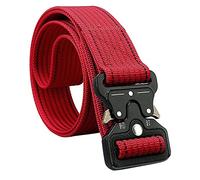 UNeedVog Men's Tactical Belts Work Belt Nylon Riggers Belt Outdoor Quick-release Buckle Belt
