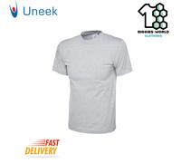 Uneek 1/2/4 PACK Unisex Classic T-Shirt Short Sleeve Work/ Casual Tee (UC301)