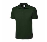 Uneek UX1 - UX Polo Bottle Green Size: XL Colour: Green, Size: XL XL