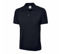 Uneek 3 PACK Unisex Mens Classic Polo Shirt Plain Blank Tee Work Short Sleeve