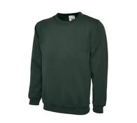 Uneek UC201 Premium Sweatshirt 350GSM Bottle Green S Colour: Green, Si S