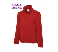 Uneek UC612 Classic Full Zip Soft Shell Red 4XL Colour: Red, Size: 4XL 4XL