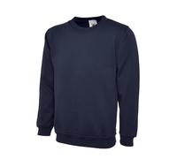Un hildrens Round Neck Sweatshirt Kids Pullover School Casual Brushed Jumper