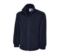 Un lassic Full Zip Micro Fleece Jacket Casual Work Wear Extra Warm Mens TOP