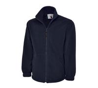 Uneek Classic Full Zip Micro Fleece Jacket Casual Work Wear Extra Warm Mens TOP