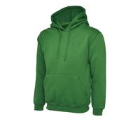 Classic Hooded Sweatshirt Jumper Uneek Clothing Dark Green 4XL