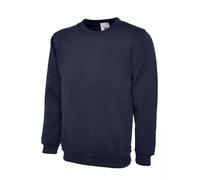 UNEEK Classic Jumper Mens Womens Plain Crew Neck Sweatshirt Round Neck Top UC203