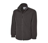 UNEEK Classic Micro Fleece Jacket Mens Full Zip Casual Work Wear Warm Top UC604