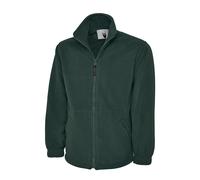 UNEEK Classic Micro Fleece Jacket Mens Full Zip Casual Work Wear Warm Top UC604